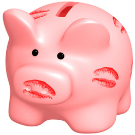 Pig with Lipstick